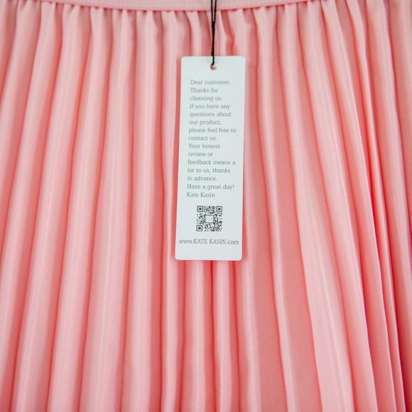 FLOWY AND SOFT High Waist Pleated Swing Skirt - Picture 5 of 5